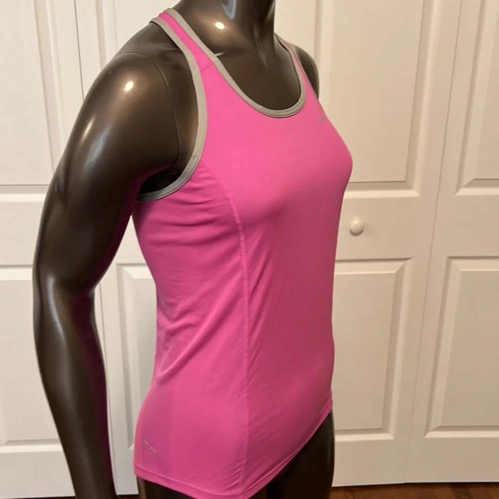 Nike Pink Dri-Fit Training Tank Size S